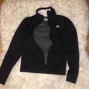 Nike black zip up jacket
